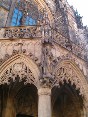 Cathedral of St. Peter and Paul statue